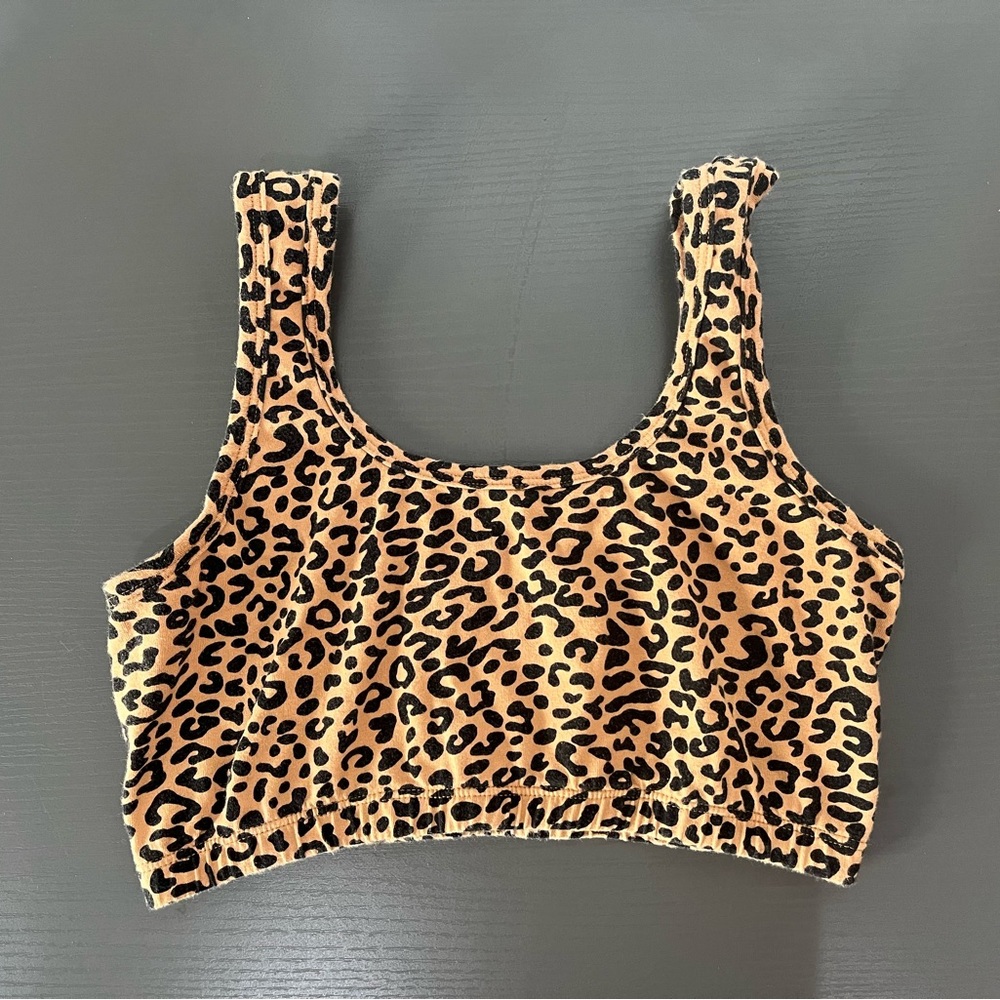 Arq Full Coverage Leopard Bra Large